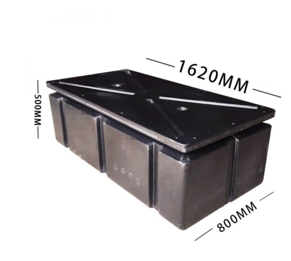 Custom Rotomolding PE Pontoon Floating Dock Passenger Transport Yacht Marina Pontoon