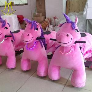 Wholesale Hansel Guangzhou toy coin operated ride kiddie animal scooter amusement rides from china suppliers