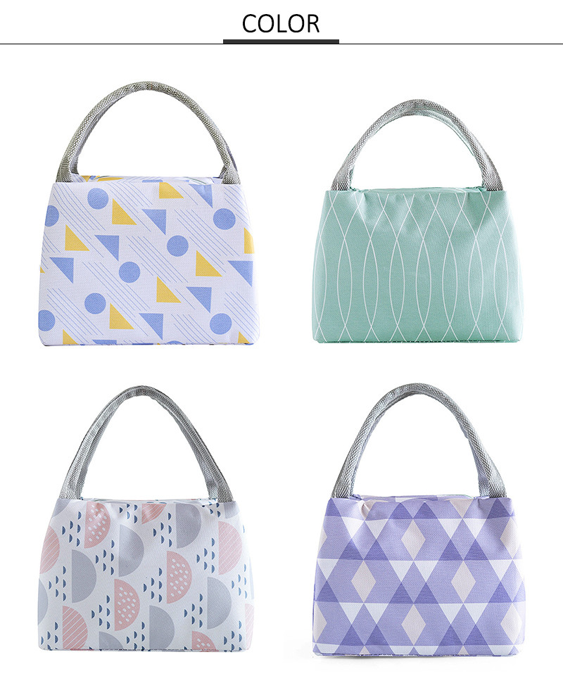 ODM Water Resistant D14cm Insulated Lunch Tote For Women