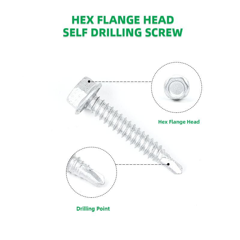 Electrical Black SUS410 Stainless Steel Hex Screw With Corroshield Finish