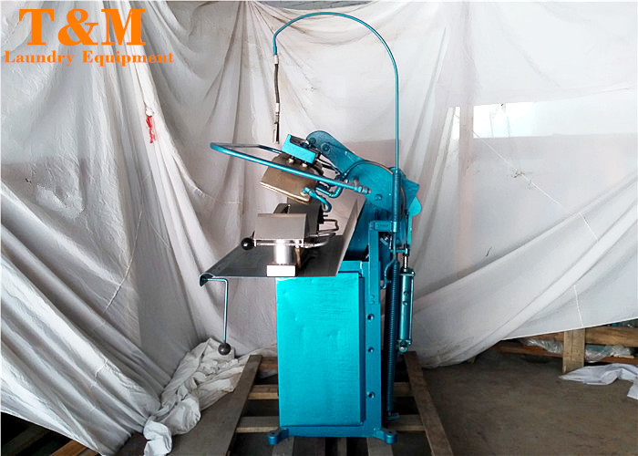 Low Heat Loss Commercial Laundry Press Machine For Collar Cuff Yoke Japan