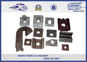 Wholesale Iron Steel KPO Crane Rail Clip TUV , Guide Rail Binder Plate from china suppliers