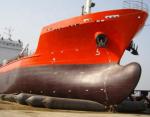 Inflatable Anti Aging Marine Ship Launching Rubber Airbag