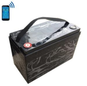 Wholesale Rechargeable Lithium iron Marine Battery 12V 120Ah LiFePO4 Deep Cycle Batteries with Smart BMS from china suppliers