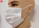 High Protection Breathable Disposable Face Mask Blue Color 3/4 Ply Civil