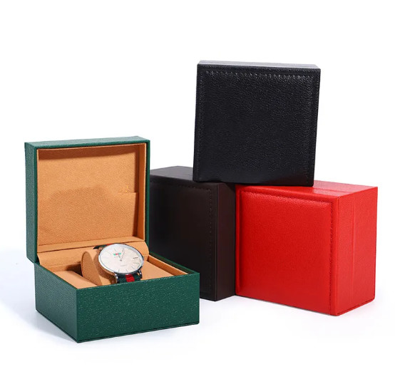 Custom Paper Cardboard Wrist Watch Packaging Box Accept Logo Printing