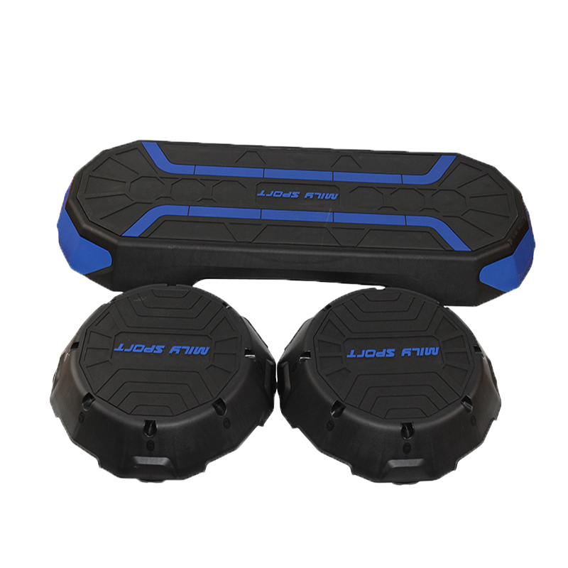 Adjustable Workout Aerobic Step Platforms Stepper 43CM 1.5kg PP Plastic