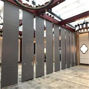 Wholesale Sliding Folding Partition Walls Wooden Acoustic Soundproof Mobile Partition Foldable Wooden Doors from china suppliers