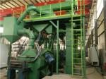 Roller Conveyor Steel Plate Shot Blast Equipment For Metal Sheet Cleaning