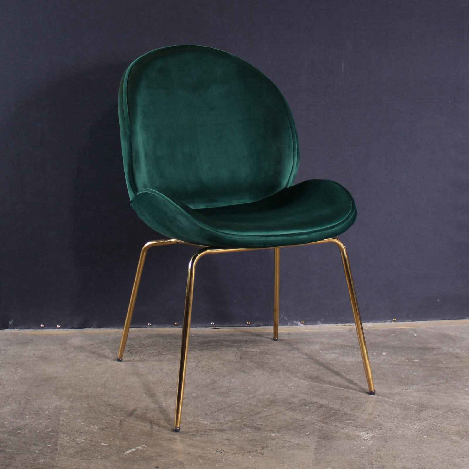 Concise Style Dining Chair Lacquered Legs Furniture Manufacturer