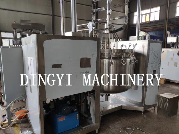 Semisolid Industrial Homogenizer Equipment Three Stainless Steel Interlayer 7