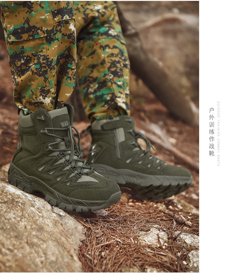 Tactical Men Boots Hiking Ankle Shoes Special Desert Combat Botas Outdoor Eva Diy Winter Boots