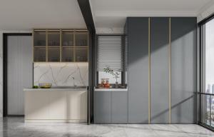Wholesale Dual-Color Stainless Steel Balcony Storage Cabinet Customizable Designs from china suppliers
