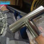 304 316L Sanitary Stainless Steel Butt Weld Tee For Food Industry