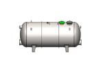 316L Stinless Steel Activated Carbon Filter Tank Horizontal Adsorption 0.6MPa