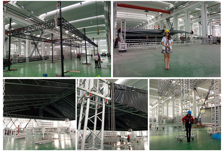 Hydraulic Construction aluminum mobile scaffold platform stage