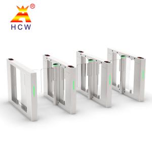 Wholesale SUS304 Automatic High Speed Glass Turnstile Doors Pedestrian Access Control 60HZ from china suppliers