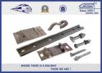 Railroad Metal tie plate for Kazakhstan , Metro Railway Tie Plate