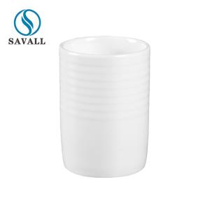 Wholesale OEM White 200ml Porcelain Straight Cup wear resistant For Restaurant from china suppliers