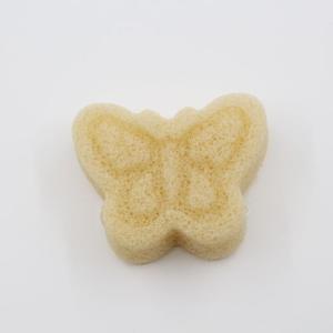 Wholesale Colorful OEM Private Label Butterfly Bath Sponge Prevents Spots Konjac Face Puff from china suppliers