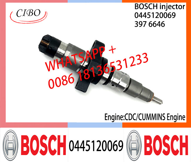 BOSCH 0445120069 3976646 Neutral Fuel Injector Assembly 0445120069 3976646 For CDC/CUMMINS