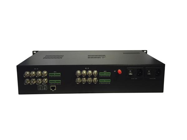 NEP The Switch 16-ch 3G-SDI Fiber Optic Extende over single core optical cable