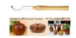 4PCS Mini SizeStandard Tungsten Carbide Woodturning Tools with Replaceable