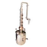 GHO 100L Vodka Alcohol Distillation Equipment Made of SS304 and Red Copper