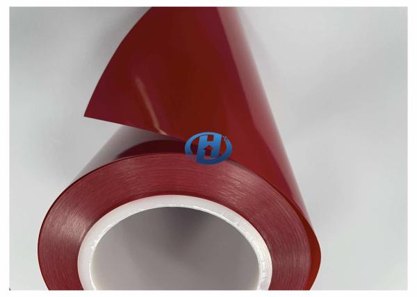 120 μm LDPE Release Film Red Double Side UV Cured Silicone Coating film mainly