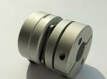 Spline Aluminum Flexible Coupling / Motor Shaft Coupling For CNC