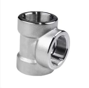 Wholesale NXF ASTM B574,ASTM B619 Alloy C-4 /UNS N06455/W.Nr.2.4610 DN6-1200 Pipe Fittings Pressure 2000-6000lb Thread Tee from china suppliers