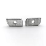 Steel Solar Panel Fasteners Hot Dip Galvanized Strut Channel Nut Without Spring