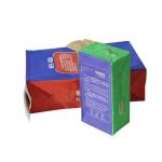 50kg 20KG 25KG 3 Layers 2 Ply Pasted Valve Multiwall Paper Bags Industrial