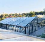 20*50m Aluminum Party Tent Metal Frame Polyvinyl Chloride A Shape Marquee