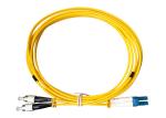 Waterproof Single Mode Fiber Patch Cord PVC / LSZH Jacket 0 . 3dB Insertion Loss