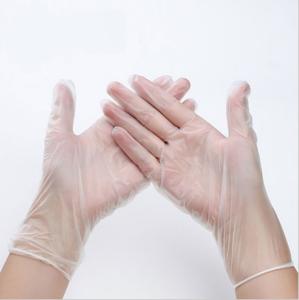 Wholesale Safety Disposable PVC Gloves , Medical Beauty Household Clear PVC Gloves from china suppliers