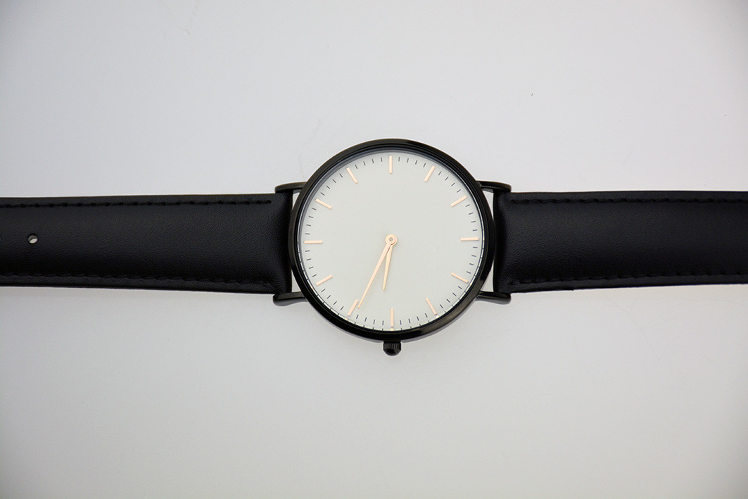 Interchangeable Strap Pvd Coating Watch , Quartz Movt Watch Water Resistant