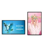 50 Inch Wall Mount LCD Advertising Display 4K Resolusion Ultra Narrow Edge