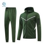 Sportswear Essential 180-220gsm Fabric Weight Hooded Jacket Set For Optimal