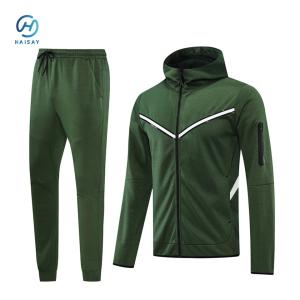 Wholesale Sportswear Essential 180-220gsm Fabric Weight Hooded Jacket Set For Optimal Training from china suppliers