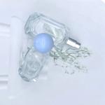 30ml 50ml Perfume Spray Bottle Glass Baby Blue Empty Refillable 500pcs