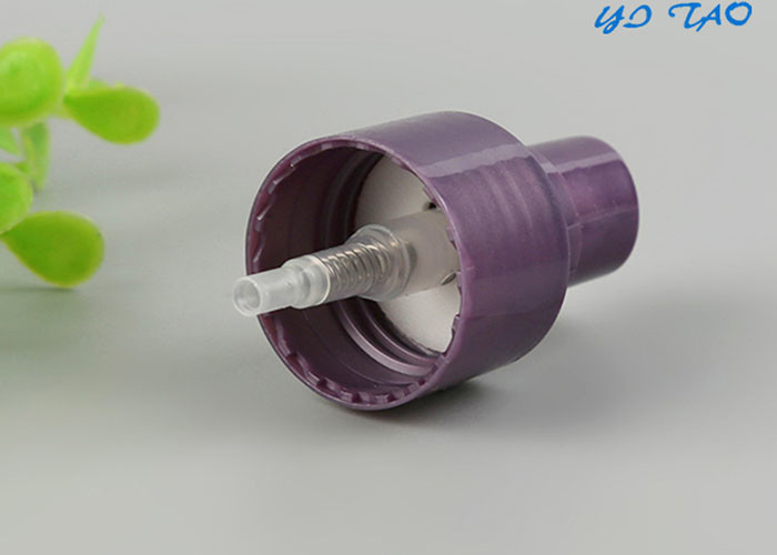 Hot Nonspill plastic smooth collar PP material type mist spray pump 24/410 28/410
