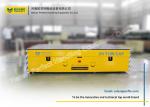 heavy duty battery powered trackless transfer cart to move heavy materials
