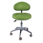 Swivel Lift Dentist Stool Micro Fiber Leather Seat Rotary Dental Clinic Chair