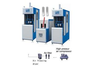Wholesale 1600BPH Semi Auto Blow Molding Machine For Blowing PET / PE / PC Bottles from china suppliers