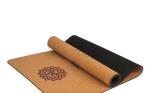 Cork Yoga Mat , Eco-friendly material, Non-Slip Yoga mat, Natural wood color,