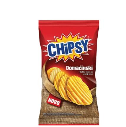 Heat Sealing Custom Printed Snack Food French Fries / Frozen Potato Chips Packaging Bag