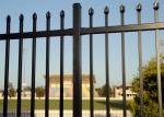 Punched Rails Garrison Tubular Steel Fence Panels
