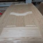 Oak Veneer HDF MDF Door Skin Decoration 4mm Thickness 2150*700/800/950/1020mm