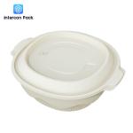 Bagasse Cornstarch Disposable Plates Eco Friendly For Food Packaging
